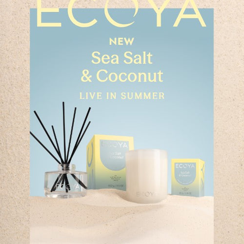 ECOYA 2026 Sea Salt & Coconut Home A5 Promo Block Insert NZ