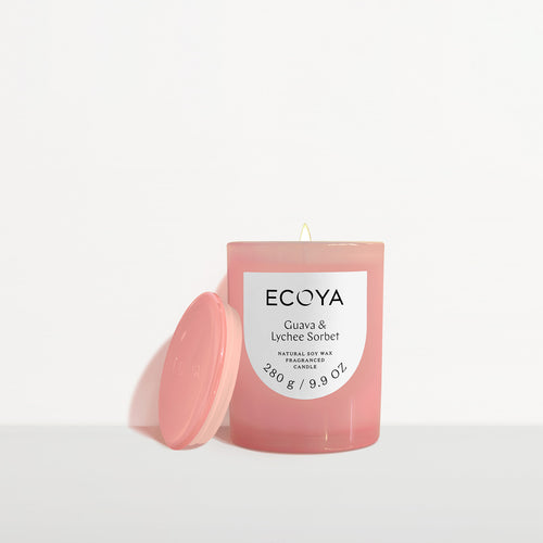 Guava & Lychee Sorbet Metro Candle