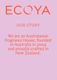 ECOYA 2025 A5 Promo Block Insert – Brand Story