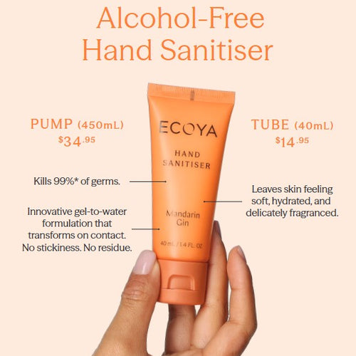 ECOYA 2026 Sanitiser Relaunch A5 Promo Block Insert NZ